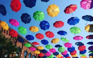 Return of the Umbrellas,  Irish fest & Animine Afternoons!