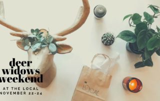 Fall Ball 2019, Deer Widows Weekend, Empty Bowls and so much more…