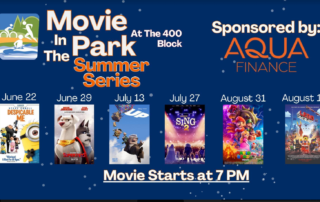 Movies in the Park, American Shindig, River Valley Jazz Society…