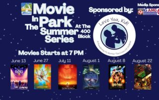 Movies in the Park, Kids Day at The Chocolate Factory, Wausau Night Market and more……